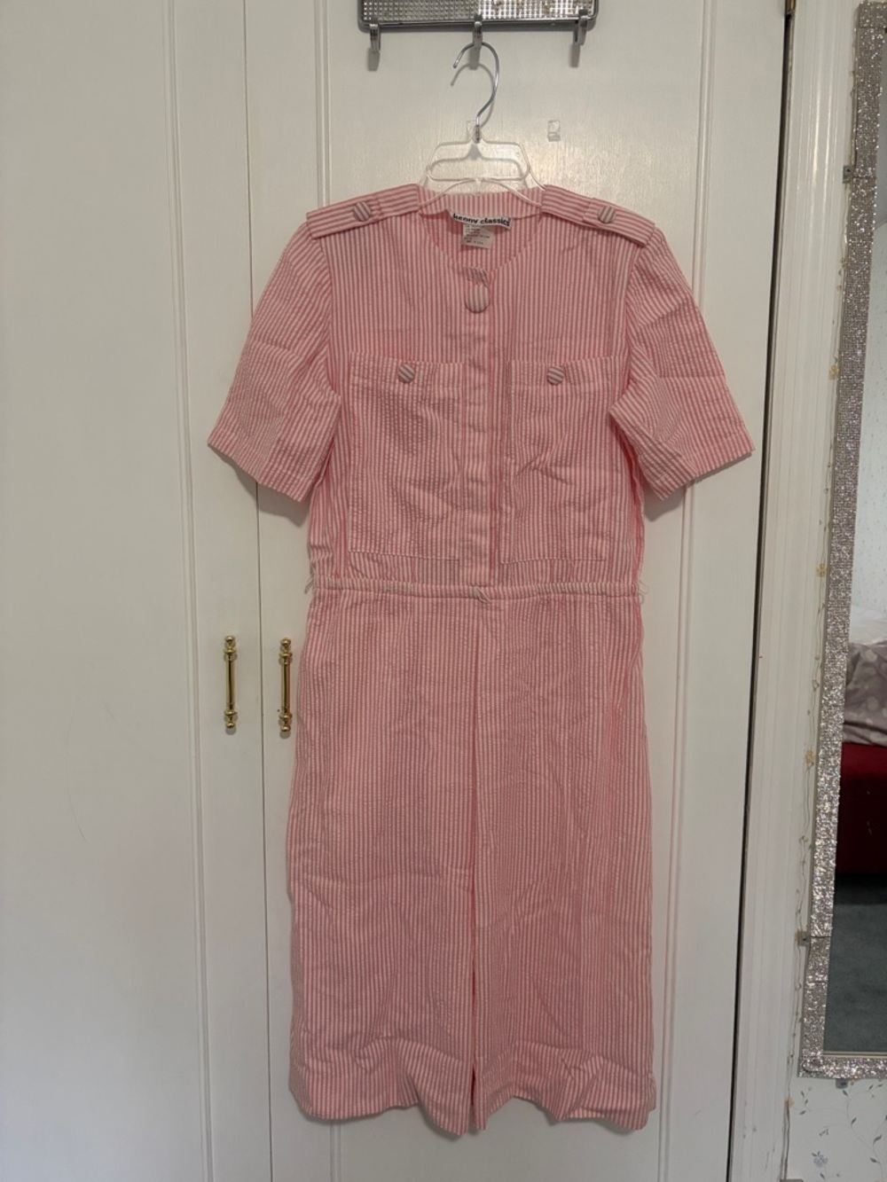 Vintage Kenny Classics Shirt Midi Dress